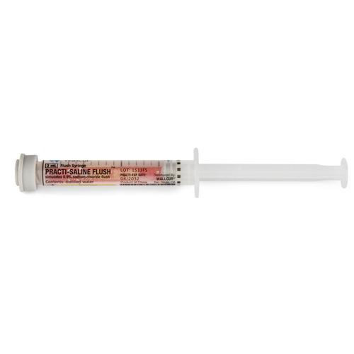 Practi-Seringue de Rin&ccedil;age Salin 3mL (30 seringues), 1024762, Seringues pr&eacute;remplies practi, m&eacute;dicaments d&rsquo;urgence, et kits