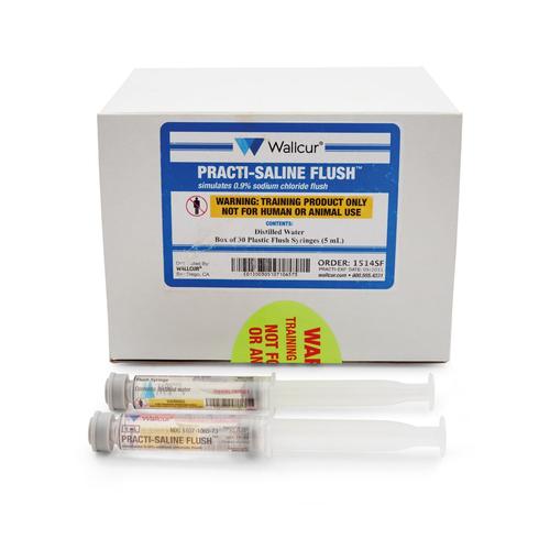 Practi-Seringue de Rin&ccedil;age Salin 5mL (30 seringues), 1024763, Seringues pr&eacute;remplies practi, m&eacute;dicaments d&rsquo;urgence, et kits