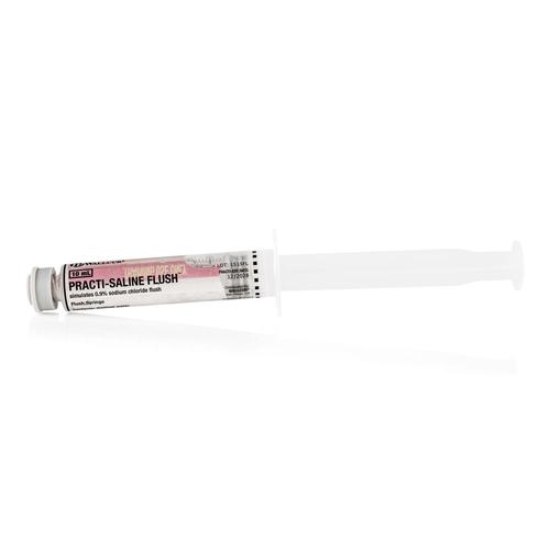 Practi-Saline Flush 10mL Syringe (30 Syringes), 1024764, Practi-Prefilled Syringes, Code Medicines, and Kits