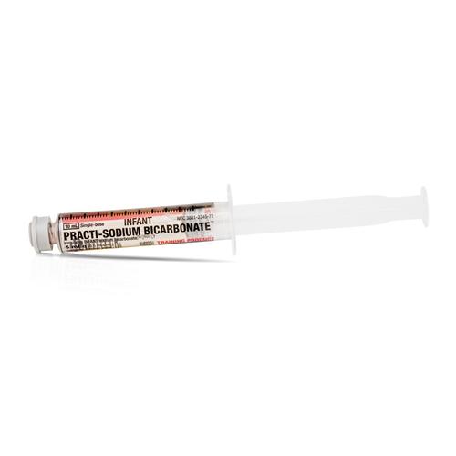Practi-Sodium Bicarbonate 50mEq/10mL (I.V. Code Med) (×1), 1024767, Practi-Prefilled Syringes, Code Medicines, and Kits
