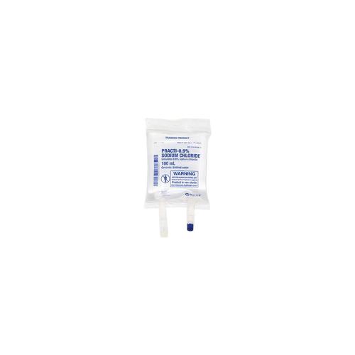 Practi-0.9% N&aacute;trium-klorid 100mL I.V. oldat tasak (1 tasak), 1024781, Practi-IV Bag and Blood Therapy Products*Important: