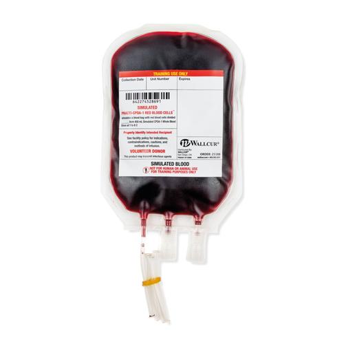 Practi-Blood Bag 300mL of blood in a 450mL Bag, 1024786, Practi-IV Bag and Blood Therapy Products