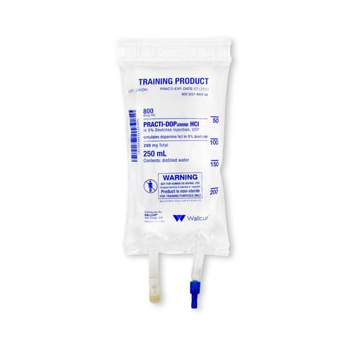 Practi-Dopamine HCI dans une solution IV de Dextrose 5% en sac de 250mL (×1), 1024803, Practi-IV Bag and Blood Therapy Products