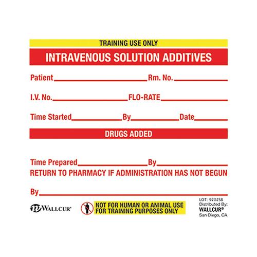 Étiquette de Solution Practi-IV (x100), 1024809, Practi-Peel-N-Stick Labels 