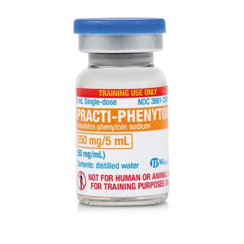 Practi-Phenytoin 250mg/5mL injekciós üveg (×40), 1024872, Practi-Vials