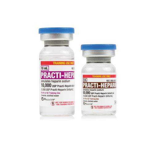 Practi-Heparin Training Pack 5mL and 10mL ViaL (40 Vials), 1024879, Practi-Bundles and Value Packs
