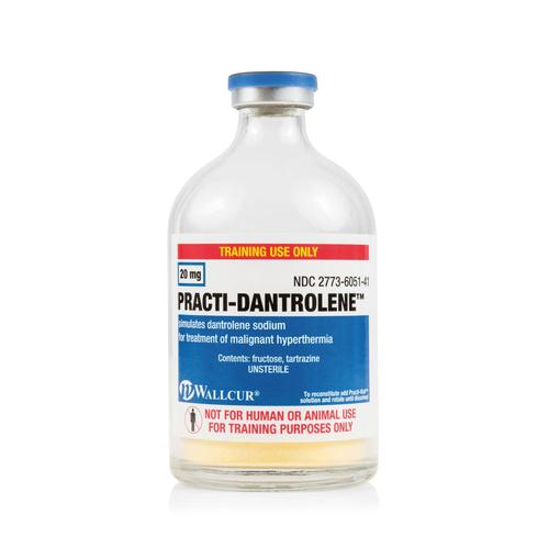 Practi-Dantrolène flacon de poudre 20 mg/100 mL (×20), 1024882, Practi-Vials
