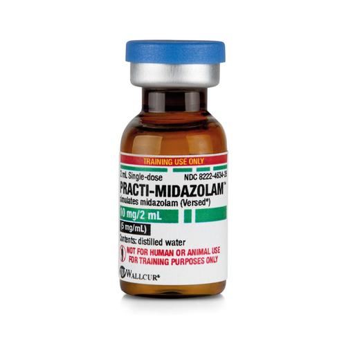 Practi-Midazolam 10mg/2mL injekciós üveg (×40), 1024884, Practi-Vials