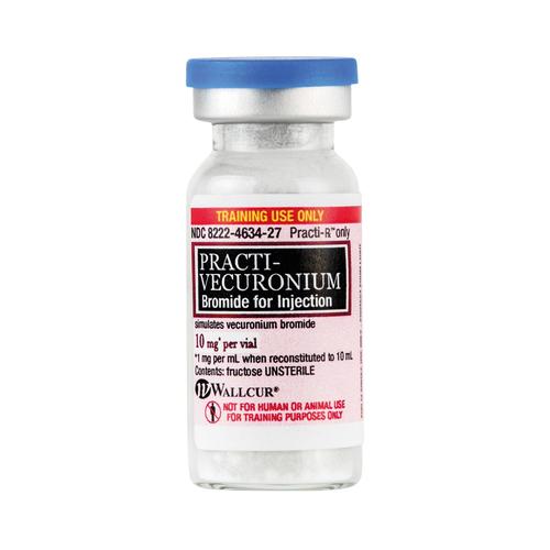 Practi-Vecuroniumbromid 10mg/10mL Pulver Stechampulle (Pkg mit 30 St&uuml;ck), 1024887, Practi-Durchstechflaschen (Vials)