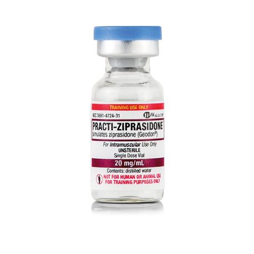 Practi-Ziprasidone 40mg/2mL Powder Vial (×40), 1024915, Practi-Vials