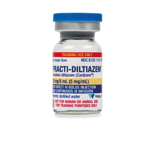 Practi-Diltiazem 25mg/5mL Fiala (Pacco da 40), 1024916, Practi-Vials