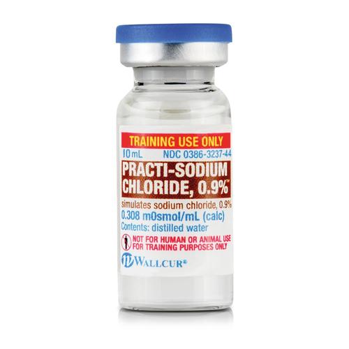 Practi-Sodium Chloride 0.9% 10mL Vial (Pack of 30), 1024919, Practi-Vials