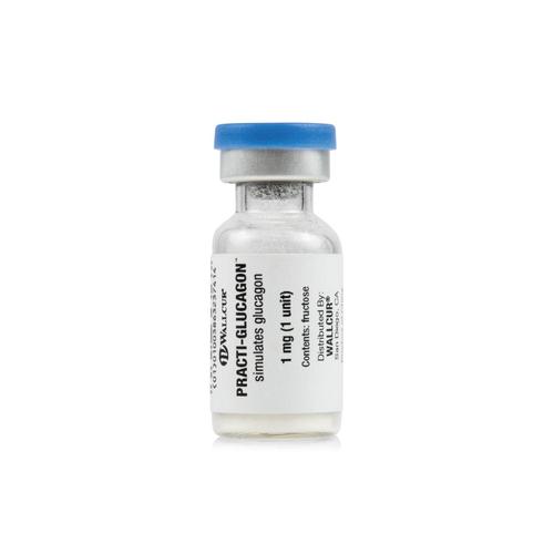 Practi-Glucagon Pulver Nachfüllpackung 1mg/1mL Pulverfläschchen (×40), 1024932, Practi-Vials