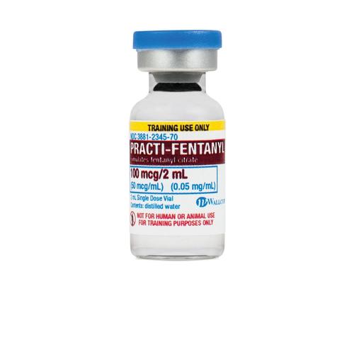Practi-Fentanyl 100mcg/2mL Vial (Pack of 40), 1024933, Practi-Vials