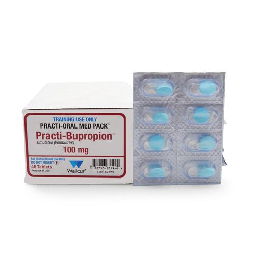 Practi-Bupropion 100mg Orale-Einzeldosis (48 Tabletten), 1024969, Practi-Oralmedikamente