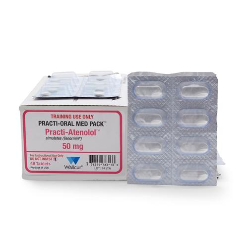 Practi-Atenolol 50mg Oral-Unit Dose (48 Tablets), 1024978, Practi-Oral Medications