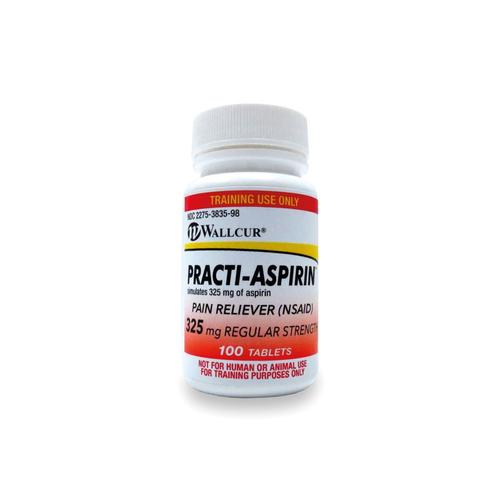Practi-Aspirin 325mg Oral a Granel (×100Tabs), 1024998, Practi-Oral Medications