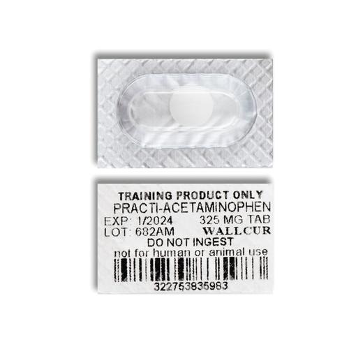 Practi-Asetaminofen 325mg Oral-Tek Doz (×100 Tablet), 1024999, Practi-Oral Medications