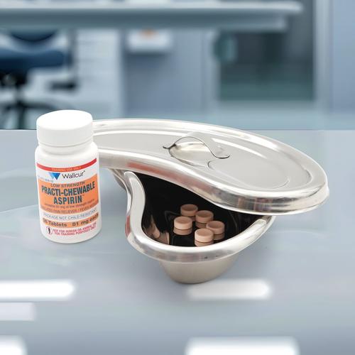 Practi-Chewable Aspirin 81mg sz&aacute;jon &aacute;t alkalmazhat&oacute; egys&eacute;g (48 tabletta), 1025000, Practi-Oral Gy&oacute;gyszerek*