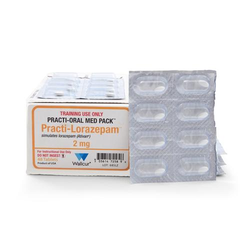 Practi-Lorazepam (Oral-Bulk)(48 Tabletas), 1025002, Practi-Medicamentos Orales