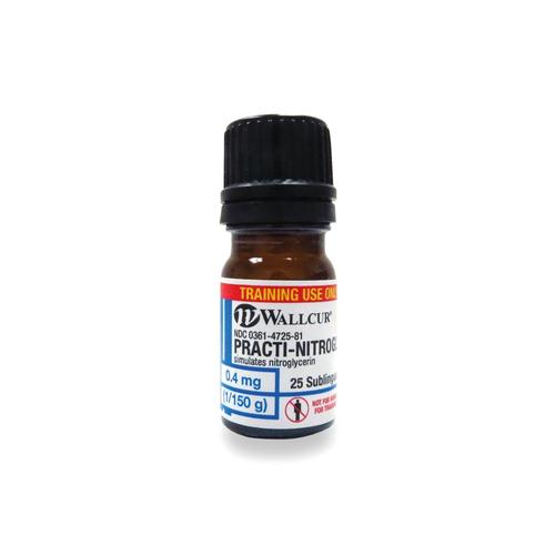 Practi-Nitroglycérine 0,4 mg Comprimé Sublingual (×48 Comprimés), 1025003, Practi-Oral Medications