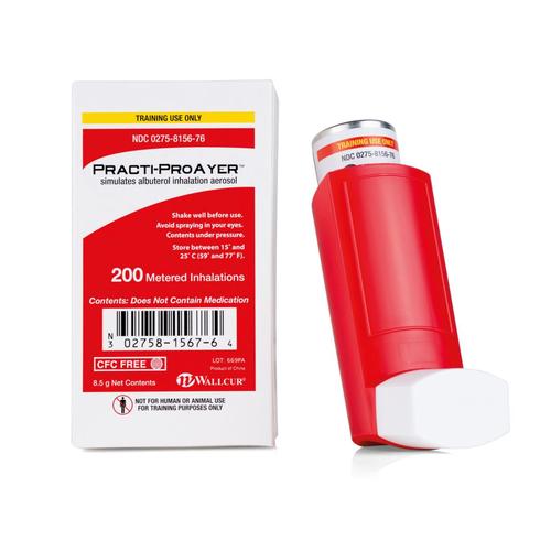 Inalatore Practi-ProAyer senza CFC (×5), 1025009, Practi-Inhalers, Sprays, and Nebules