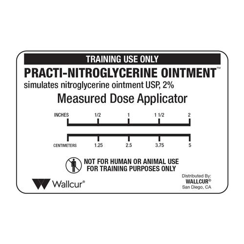 Fogli applicatori per unguento Practi-Nitroglycerin (×200), 1025015, Practi-Droppers, Ointments, Patches and Suppositories