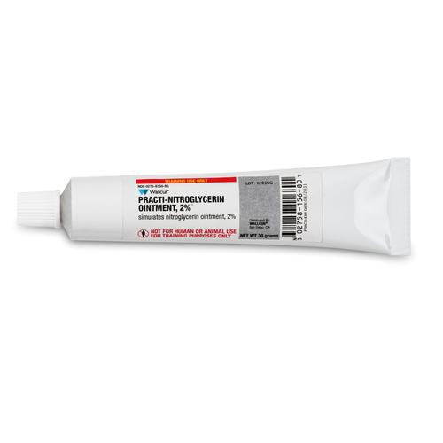 Practi-Nitroglycerin Pomada al 2% 30g (1 Tubo), 1025017, Practi-Goteros, Ung&uuml;entos, Parches y Supositorios