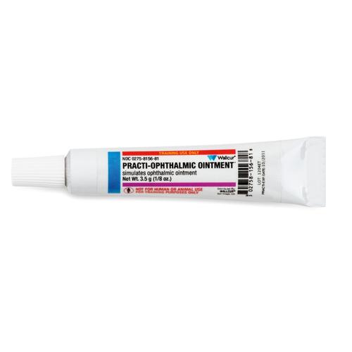 Practi-Pommade Ophtalmique 3,5g (1 Tube), 1025018, Gouttes, pommades, patchs et suppositoires practi