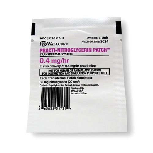 Practi-Nitrogliserin Yaması (×100), 1025022, Practi-Droppers, Ointments, Patches and Suppositories