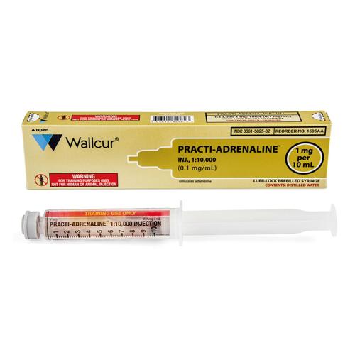 Practi-Adrenalin 1:10 000 1 mg/10 ml (I.V. Code Med)(1 fecskendő), 1025470, Practi előre t&ouml;lt&ouml;tt fecskendők, Code Medicines &eacute;s k&eacute;szletek