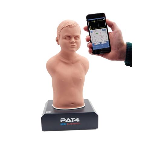 PAT4 &ndash; Pedi&aacute;triai Auszkult&aacute;ci&oacute;s Tr&eacute;ner, vil&aacute;gos bőrű verzi&oacute;, 1025486, AUSZKULT&Aacute;CI&Oacute;