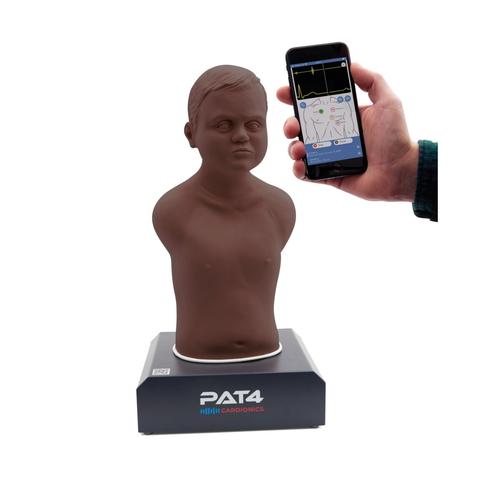 PAT4 &ndash; P&auml;diatrischer Auskultationstrainer, dunkelh&auml;utig, 1025487, Auskultation