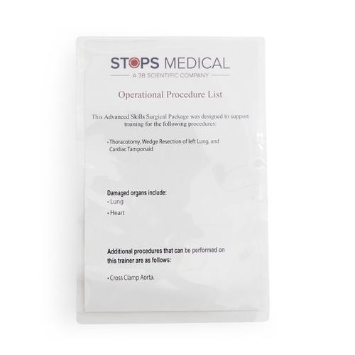 ASSP az OS3-hoz &ndash; Mellkasi csomag, 1025886, Surgical Procedures Training