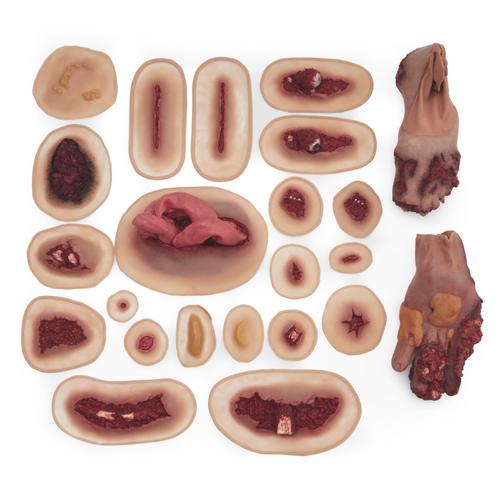 Kit de Moulage Hiperrealista &ndash; Piel Clara, 1025919, Atenci&oacute;n m&eacute;dica en trauma cr&iacute;tico y atenci&oacute;n m&eacute;dica en emergencias traum&aacute;ticas