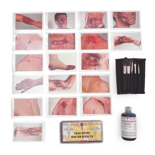 Kit de Moulage Hiperrealista &ndash; Piel Clara, 1025919, Atenci&oacute;n m&eacute;dica en trauma cr&iacute;tico y atenci&oacute;n m&eacute;dica en emergencias traum&aacute;ticas