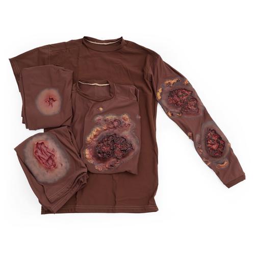 Kit Avanzado de Moulage &ndash; Piel Oscura, 1025977, Atenci&oacute;n m&eacute;dica en trauma cr&iacute;tico y atenci&oacute;n m&eacute;dica en emergencias traum&aacute;ticas