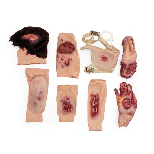 TCCC Advanced Moulage Kit - Piel Clara, 1025986, Atenci&oacute;n m&eacute;dica en trauma cr&iacute;tico y atenci&oacute;n m&eacute;dica en emergencias traum&aacute;ticas