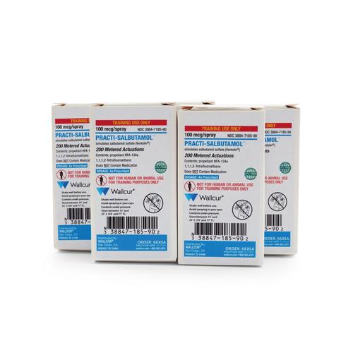 Practi-Salbutamol 100 mcg &ndash; Inhalador de dosis medida (paquete de 5 unidades), 1026198, Practi-Inhaladores, Sprays y Nebulizadores