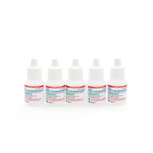 Practi-Chloramphenicol 10 mL &ndash; Gotas para el o&iacute;do (paquete de 5 unidades), 1026199, Practi-Goteros, Ung&uuml;entos, Parches y Supositorios