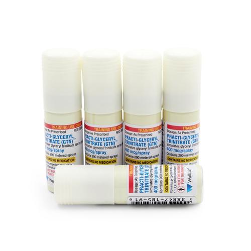 Practi-Glyceroltrinitrat 400&micro;g Spray (Pkg mit 5 St&uuml;ck), 1026200, Practi-Inhalatoren, -Sprays und -Vernebler