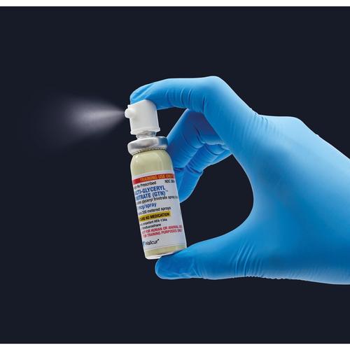 Practi-Trinitrato de glicerilo (GTN) 400 mcg Spray (Paquete de 5), 1026200, Practi-Inhaladores, Sprays y Nebulizadores