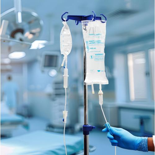 Practi-Composto di Lactato di Sodio 1000 mL &ndash; Borsa di Soluzione I.V. (1 Borsa), 1026207, Practi-IV Bag e Prodotti per la Terapia del Sangue