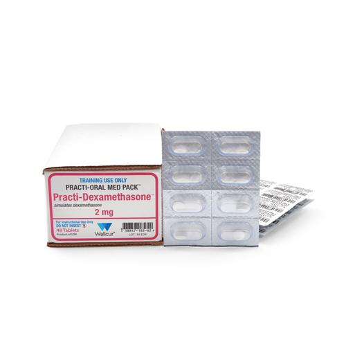 Practi-Dexamethasone 2mg Oral Unit-Dose (48 Tablets), 1026223, Practi-Oral Medications