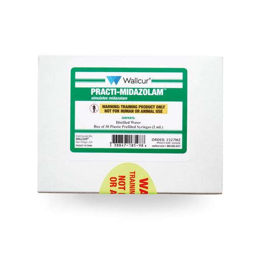 Practi-Midazolam 10mg/2mL Seringue Pr&eacute;remplie (30 seringues), 1026226, Seringues pr&eacute;remplies practi, m&eacute;dicaments d&rsquo;urgence, et kits