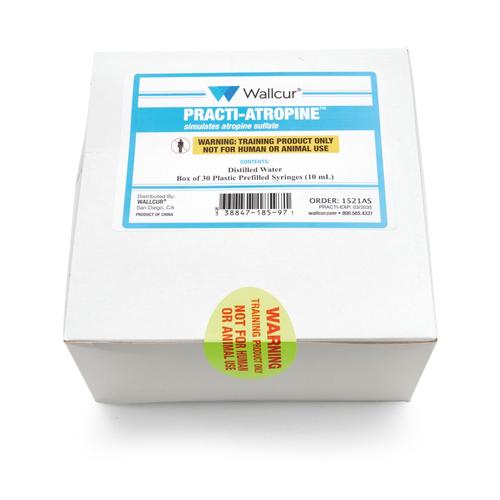 Practi-Atropine Sulfate 3mg/10mL Prefilled Syringe (30 Syringes), 1026227, Practi-Prefilled Syringes, Code Medicines, and Kits