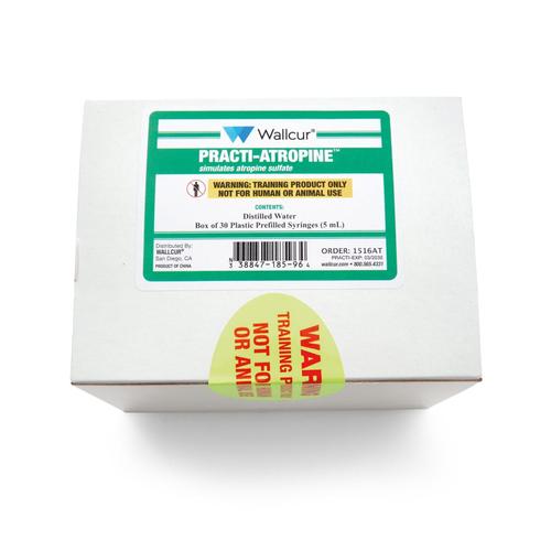 Practi-Atropine Sulfate 1mg/5mL Prefilled Syringe (30 Syringes), 1026228, Practi-Prefilled Syringes, Code Medicines, and Kits