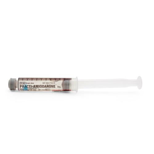 Practi-Amiodarone HCI 300 mg/10 mL előre t&ouml;lt&ouml;tt fecskendő (30 darabos csomag), 1026229, Practi előre t&ouml;lt&ouml;tt fecskendők, Code Medicines &eacute;s k&eacute;szletek