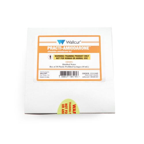 Practi-Amiodarona HCI 300mg/10mL Jeringa Precargada (Paquete de 30), 1026229, Practi-Jeringas Precargadas, Medicamentos de C&oacute;digo y Kits