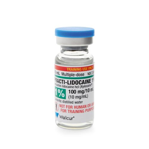 Practi-Lidocaine 1% &ndash; Frasco de 100 mg/10 mL (Paquete de 30 unidades), 1026233, Practi-Viales